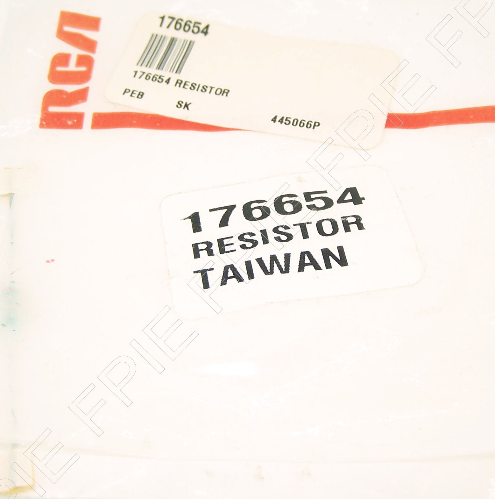 33k Ohm, 1/2W, 5% Metal Film Original Resistor by RCA (176654)