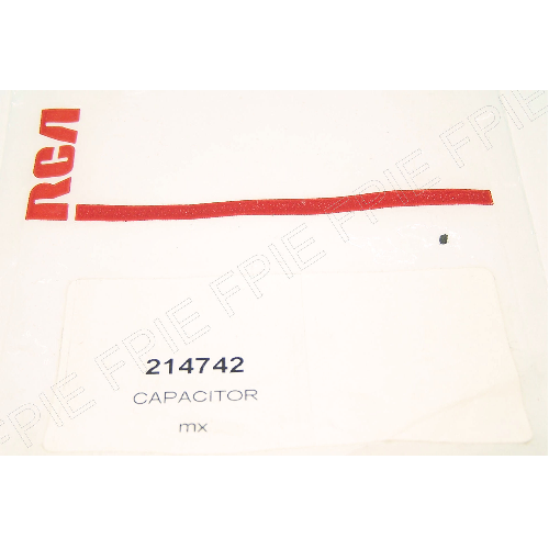 214742 Capacitors by RCA