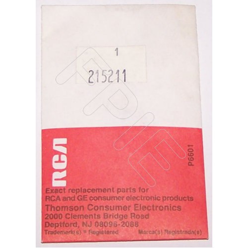 215211 Original Resistor by RCA