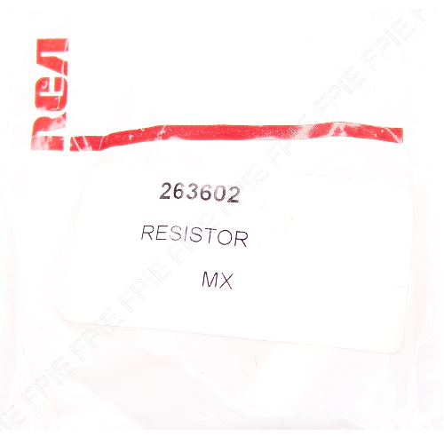 263602, RESISTOR, 1.6K OHM