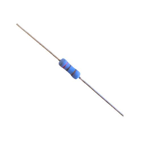 820 Ohm, 1W, 5% Carbon Film Resistor by ASJ (600-7038)