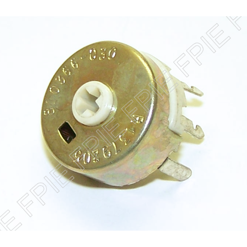 3 Ohm Trimmer Potentiometer Metal Case (604-7328)