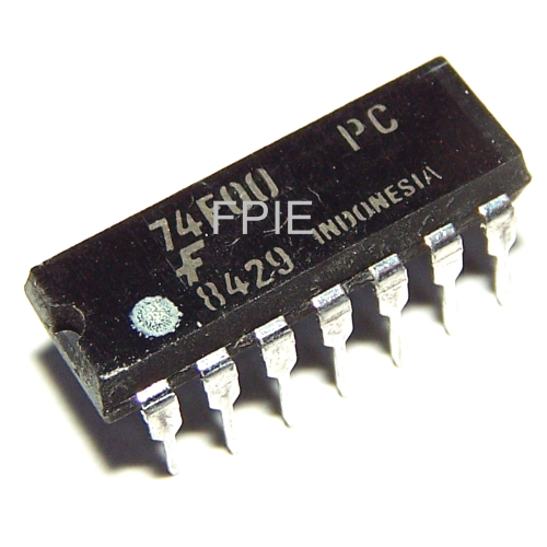 Quad 2-Input NAND Gate by Fairchild Semiconductor (74F00PC)