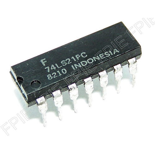 TTL - Dual 4-Input Positive AND Gate by Fujitsu (74LS21PC)