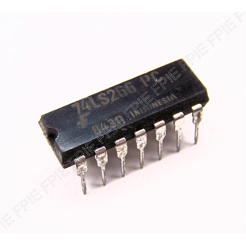 Quad 2−Input Exclusive NOR Gate by Fairchild Semiconductor (74LS266PC)