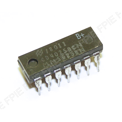 CD4025BCN Triple 3-Input NOR Gate by National Semiconductor