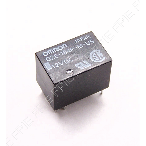 12VDC, 1A SPDT Relay by Omron (G2E-184P-M)