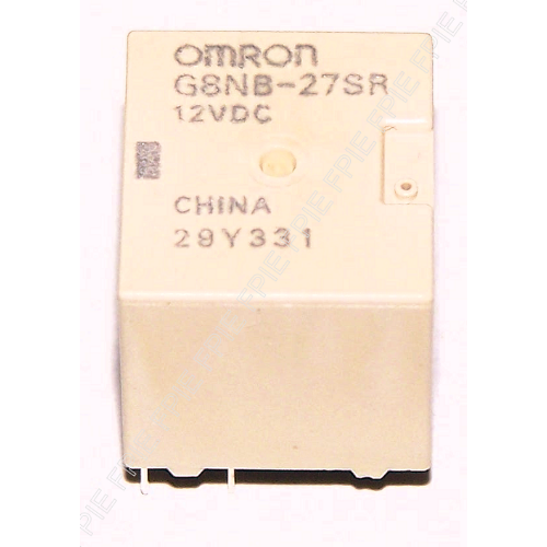 12VDC, SPDT Twin Relay by Omron (G8NB-27SR)