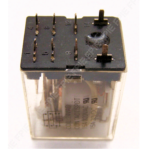24VAC, 15A Relay by Master Electronic Controls (GLP-SPDT-24A)