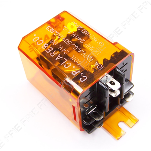 24VDC, 10A SPDT Relay by C.P. Clare (GP3R211ND-2000)