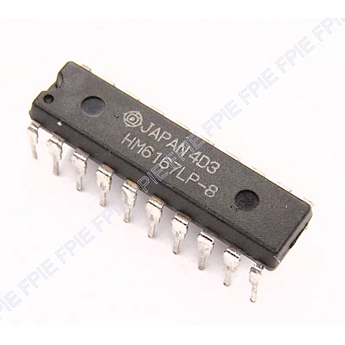 16384 Word X 1-Bit High Speed CMOS Static RAM by Hitachi (HM6167LP-8)