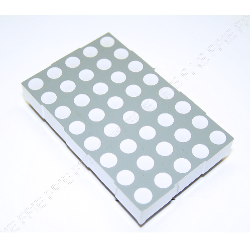 2.3" Large Red-Green Dot Matrix LED by Lite-On (LTP2558AA-RA)
