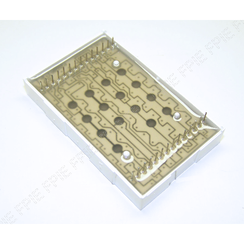 2.3" Large Red-Green Dot Matrix LED by Lite-On (LTP2558AA-RA)