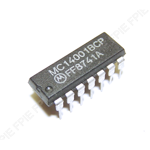 MC14001BCP Quad 2-Input NOR Gate by Motorola