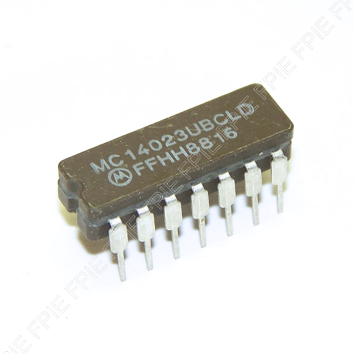 MC14023UBCLD Triple 3-Input NAND Gate by Motorola
