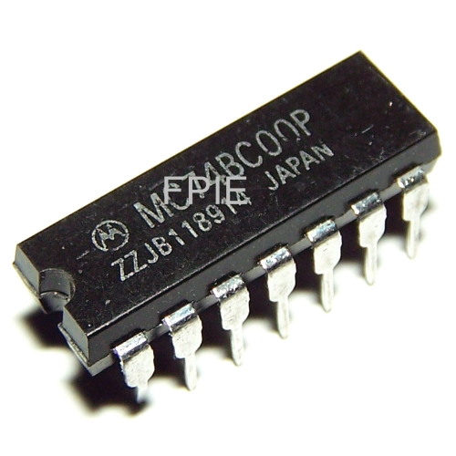 MC74BC00P Four 2-Input NAND Gates by Motorola