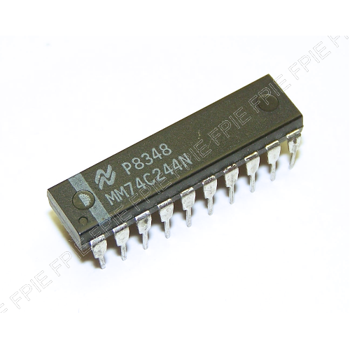 MM74C244N Octal Buffers and Line Drvrs w/3−State Outputs by National Semiconductor