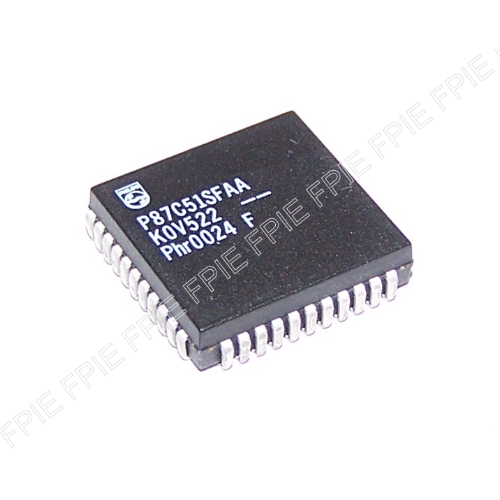 P87C51SFAA 8-bit PLCC-44 Microcontroller by Philips