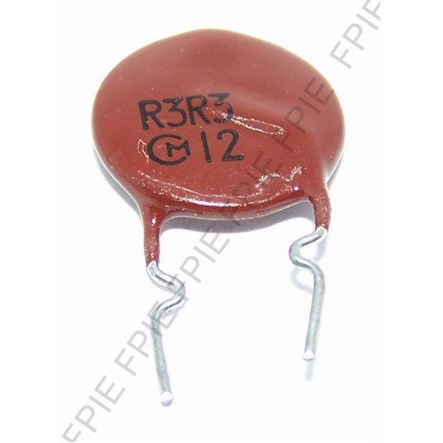 3.3 Ohm, 3A Thermistor by Murata (PTH8L14)