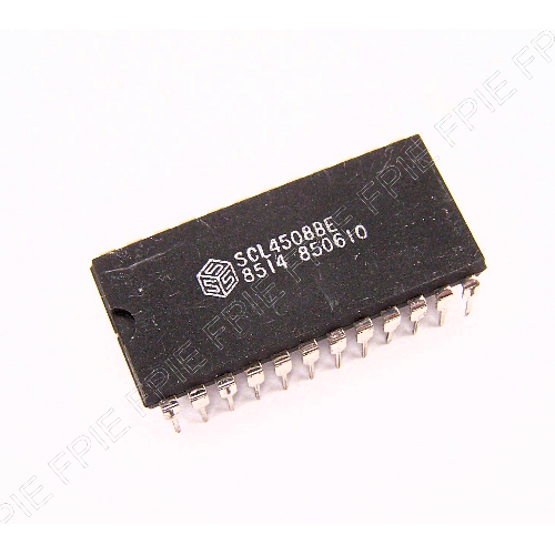 CMOS Dual 4-bit Latch IC by Solid State Scientific (SCL4508BE)
