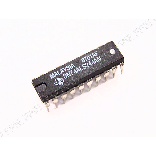 20-Pin Octal Buffers and Line Drivers by Texas Instruments (SN74ALS244AN)