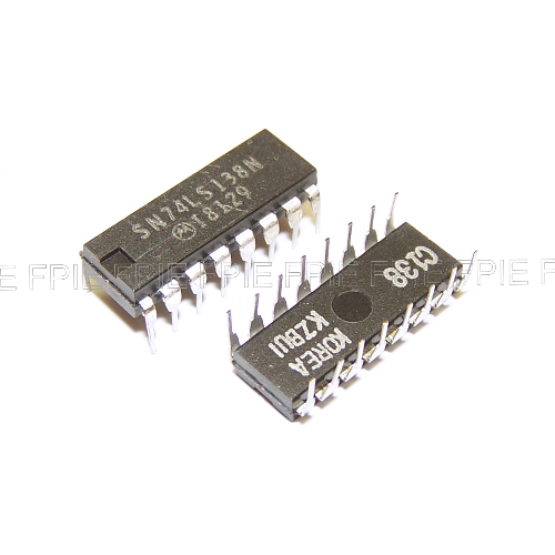 3-Line to 8-Line Decoder/Demultiplexer by Motorola (SN74LS138N-MOT)
