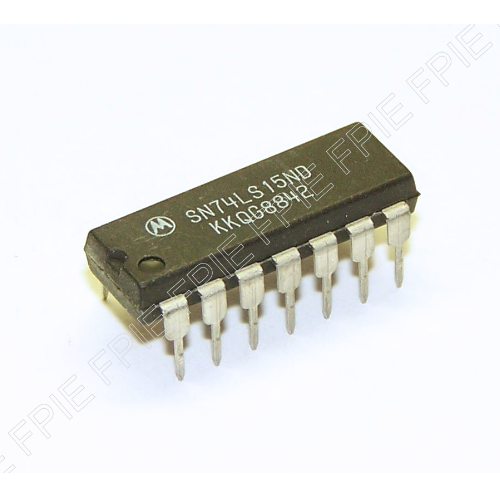 SN74LS15ND Triple 3-Input AND Gate by Motorola