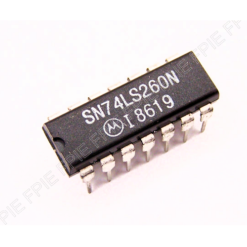 SN74LS260N Dual 5-Input Pos NOR Gate by Motorola