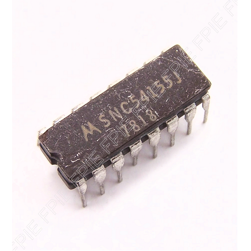 SNC54155J Dual 2-Line to 4-Line Decoders by Motorola