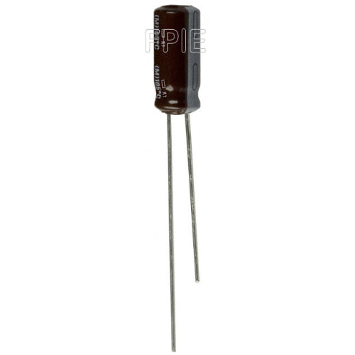 10V, 100uF Radial KY Capacitor 5x11mm by United Chemi-Con (200-6027)