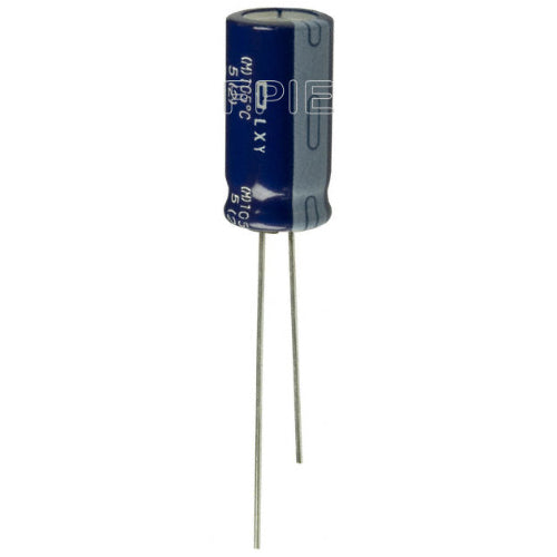 10V, 1000uF Radial LXY Capacitor 10x20mm by United Chemi-Con (200-6033)