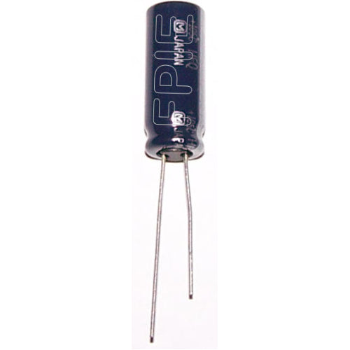 25V, 330uF Radial HFQ Capacitor 8x20mm by Panasonic Electronic Components (200-6078)