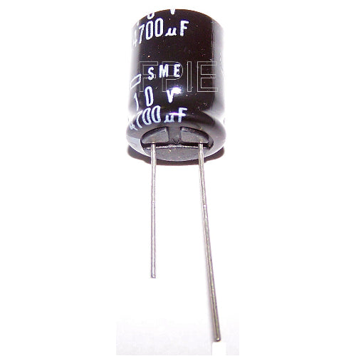 10V, 4700uF Radial SME Capacitor 16x20.90mm by Chemi-Con (200-6879)
