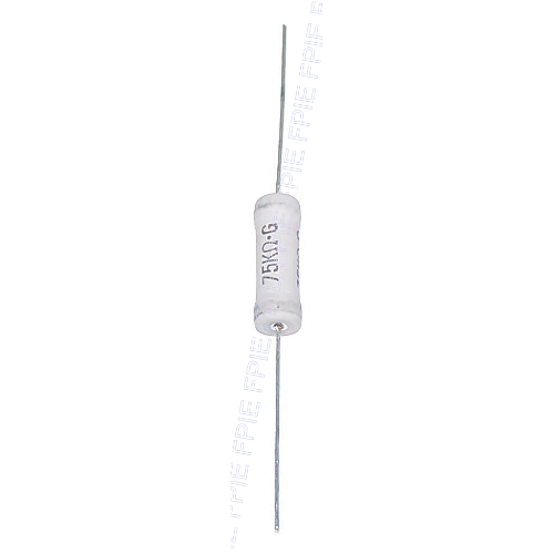 75k Ohm, 5W, ±2% Metal Oxide Power Resistor by KOA (601-7198)