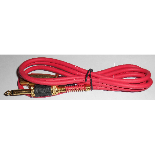 5' Red Microphone Cable (1302-6524)