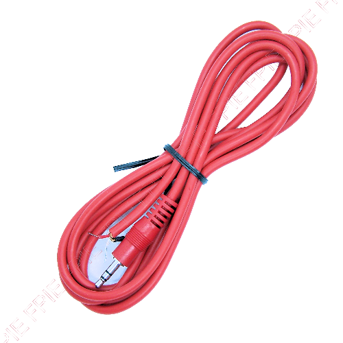 3.5mm, 6ft Male Stereo Red Cable (1303-7315)