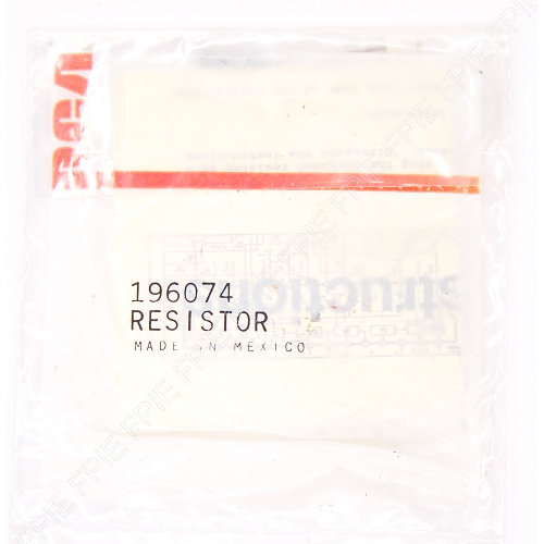 196074 Original Resistor by RCA