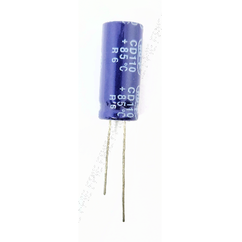 160V, 47uF Radial 10.20x23.80mm Capacitor (200-6839)