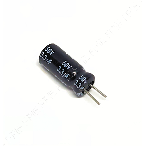 50V, 3.3uF Radial 5.20x12mm Capacitor by iC (200-6882-CT)