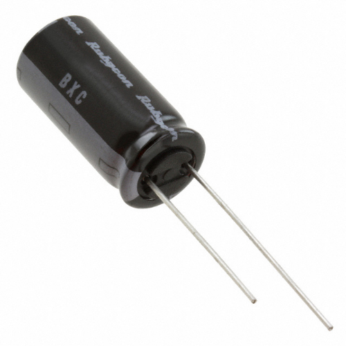 450V, 10uF 5x10mm Radial BXC Capacitor by Rubycon (200-7320)