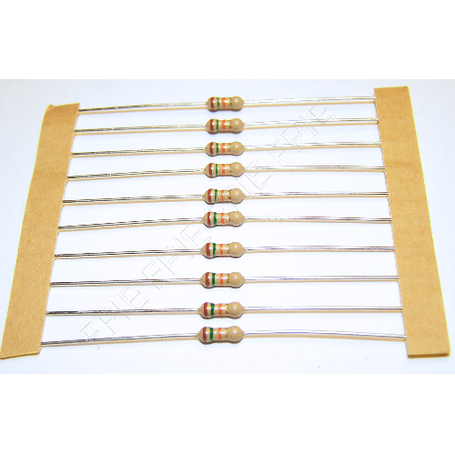 10pk. 15k Ohm, 1/4W, ±5% Carbon Film Resistor (2300-6956)