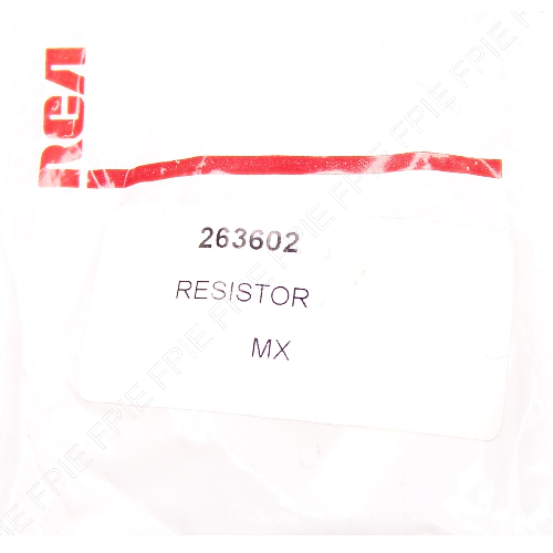 263602 Original Resistor by RCA