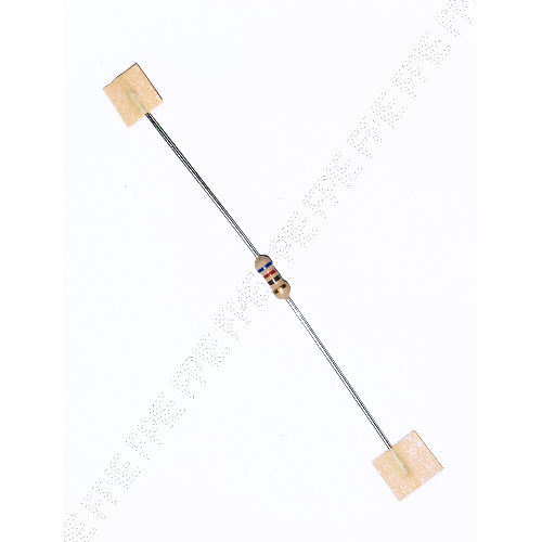 62 Ohm, 1/4W, 5% Carbon Film Resistor by Transohm (29AB250-62)