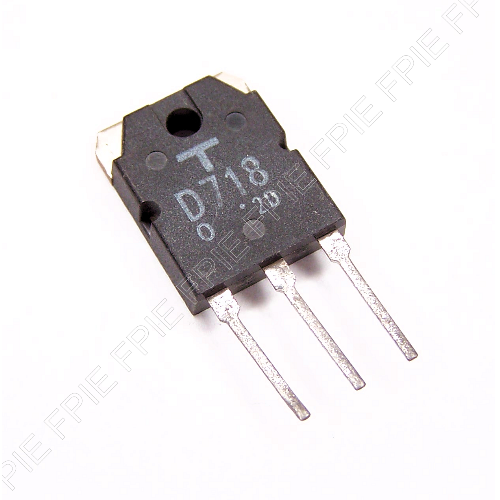 2SD718 D718 NPN AF Pwr Amp Transistor by Toshiba
