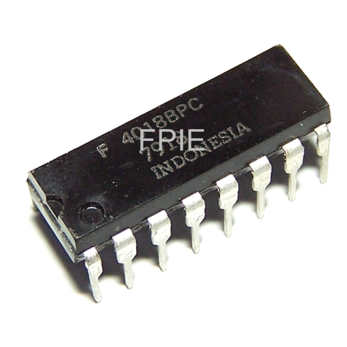 4018BPC Presettable Divide-By-N Counter by Fairchild Semiconductor