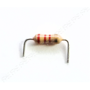 2.2k Ohm, 1/4W, 5% Carbon Film Resistor (600-7022)