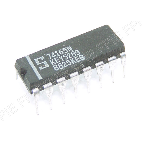 74165N 8-Bit Parallel-to-Serial Converter by Signetics