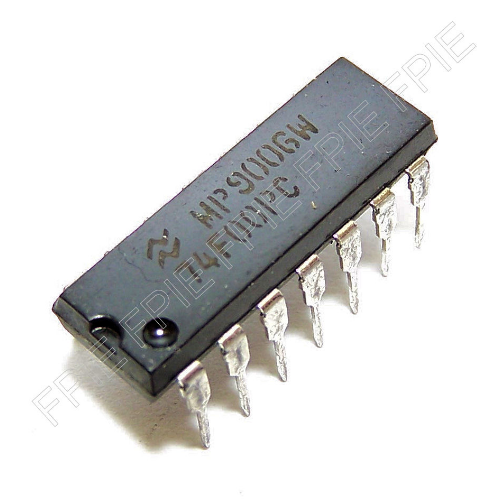 Quad 2-Input NAND Gate by National Semiconductor (74F00PC-NAT)