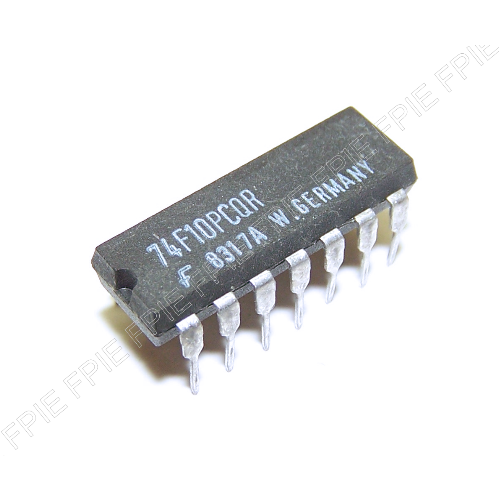 3-Ch, 3-Input NAND Gate by Fairchild Semiconductor (74F10PCQR)