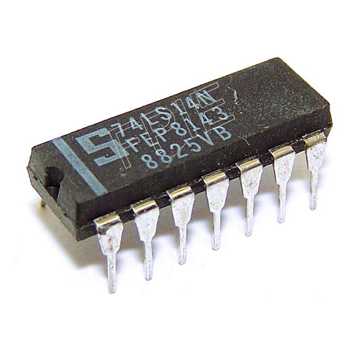 Schmitt-Trigger Hex Inverters by Signetics (74LS14N)